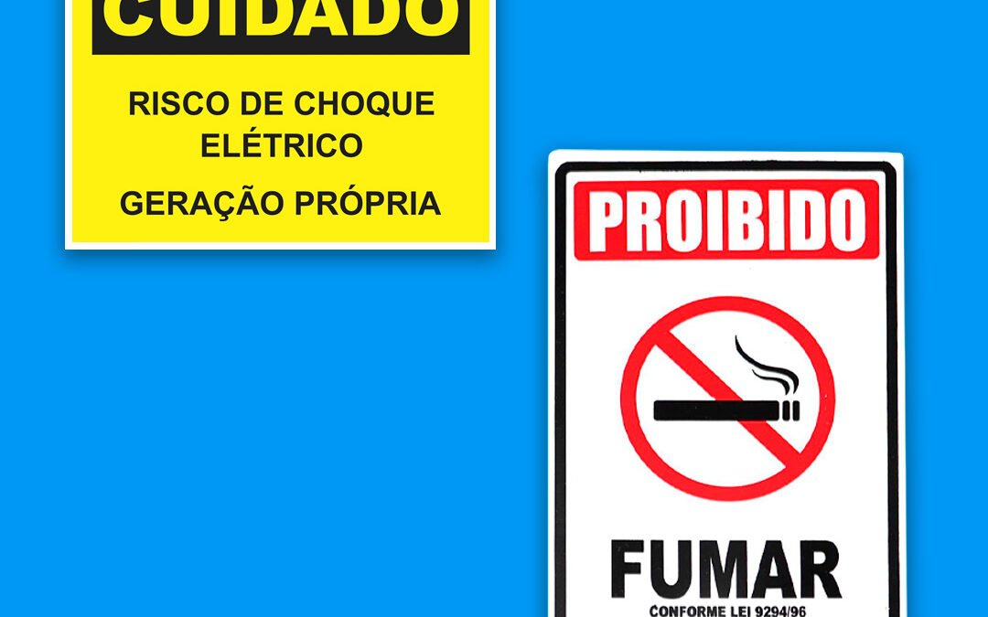 Placas Sinalizadoras